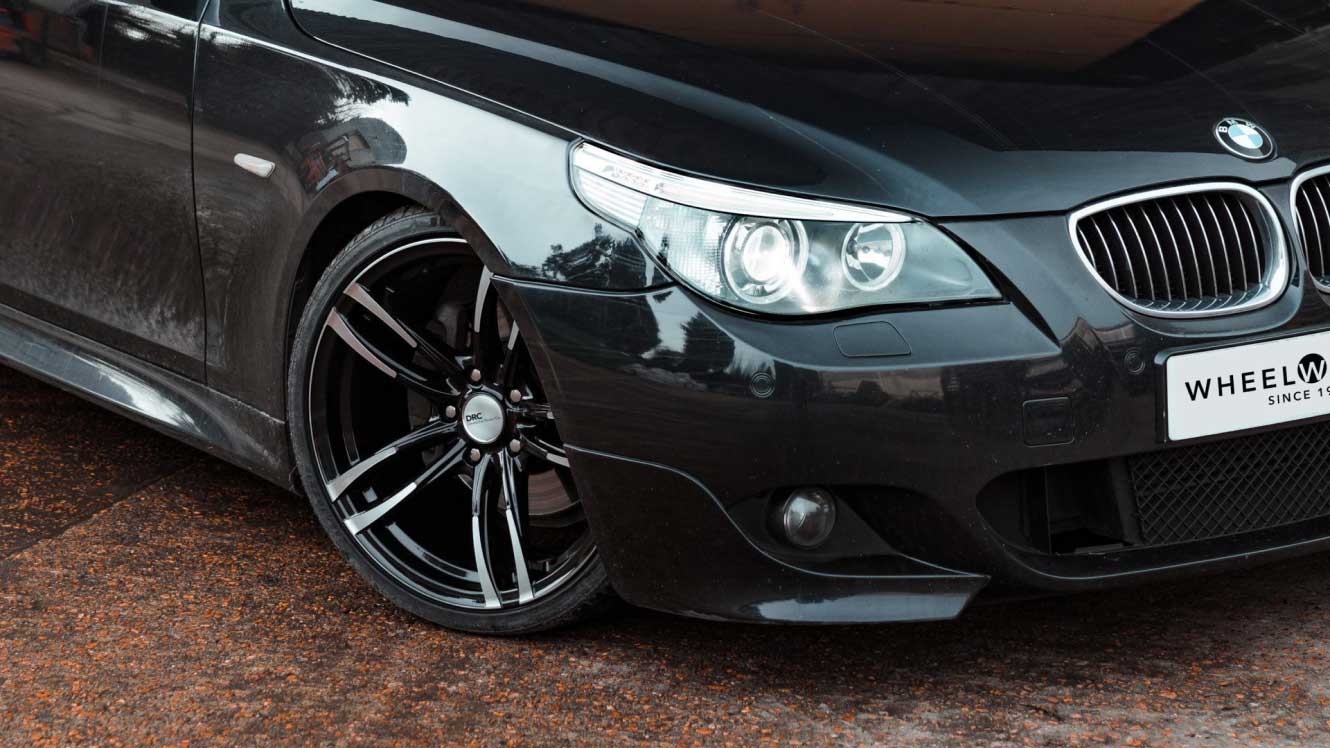 DRC alloy wheel on a BMW